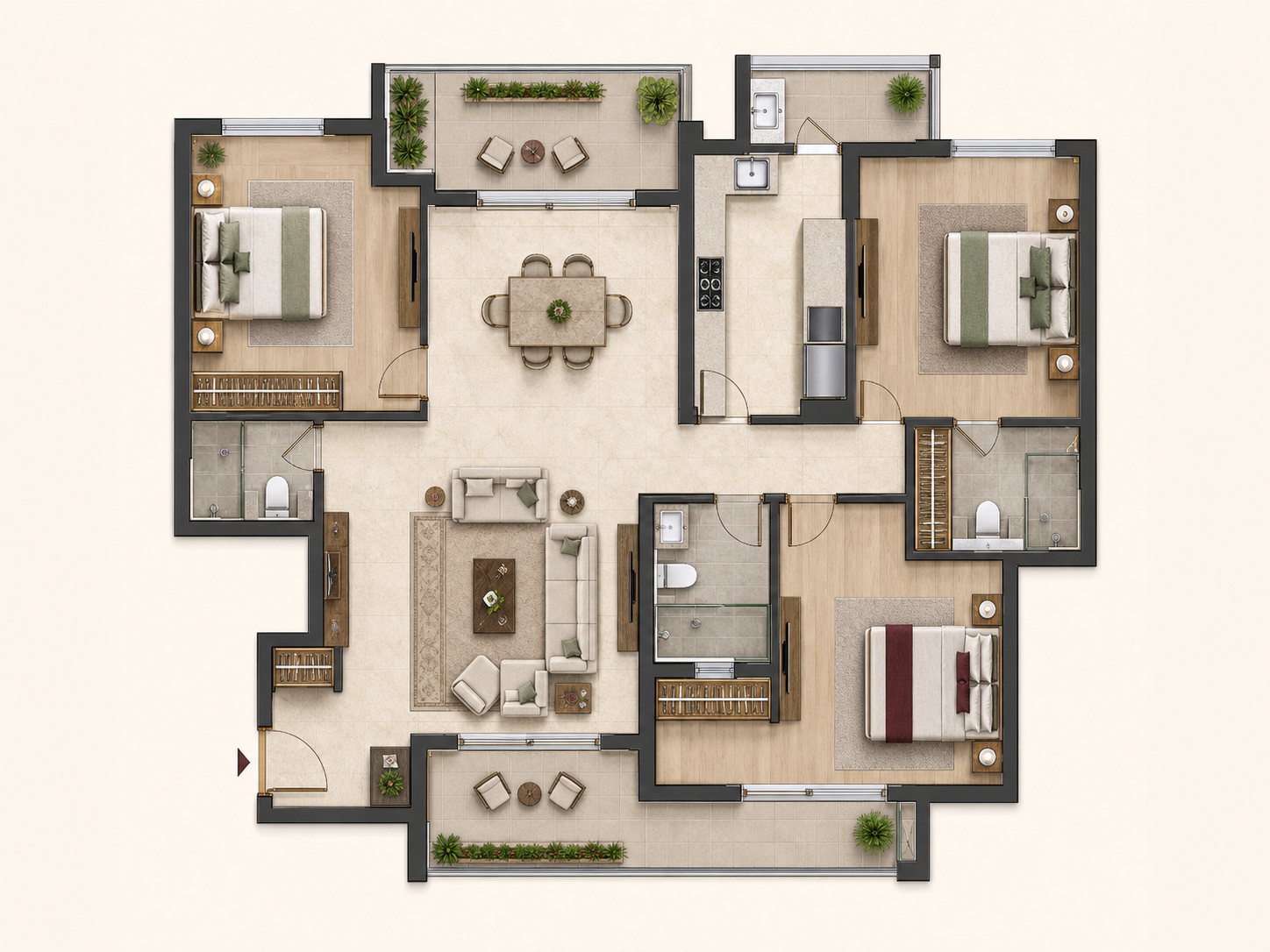 Price and floor plan guide