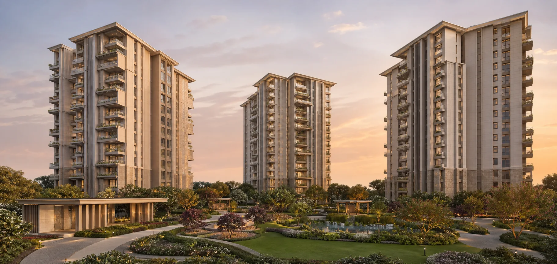 Hero Homes Sector MU architectural vision